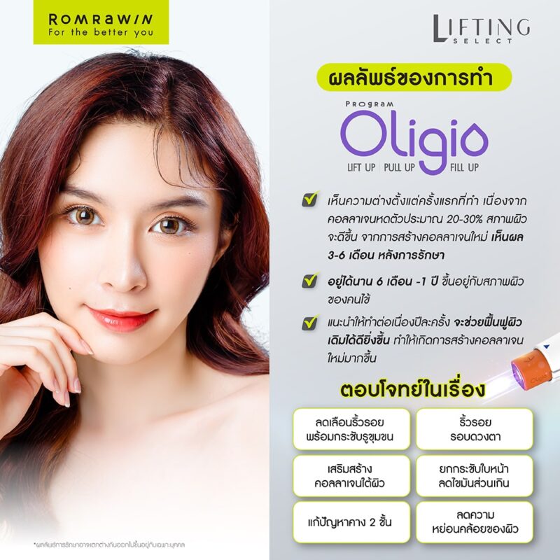 Oligio ยกกระชับคืออะไร ? ลดไขมัน ได้อย่างไร ? สร้างงานผิวได้ยังไง ? 13 ผลลัพธ์ของการทำ โปรแกรม Oligio