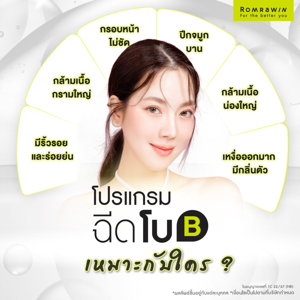 ฉีดโบ Bienox โบสุญญากาศ เหมาะสำหรับใคร?