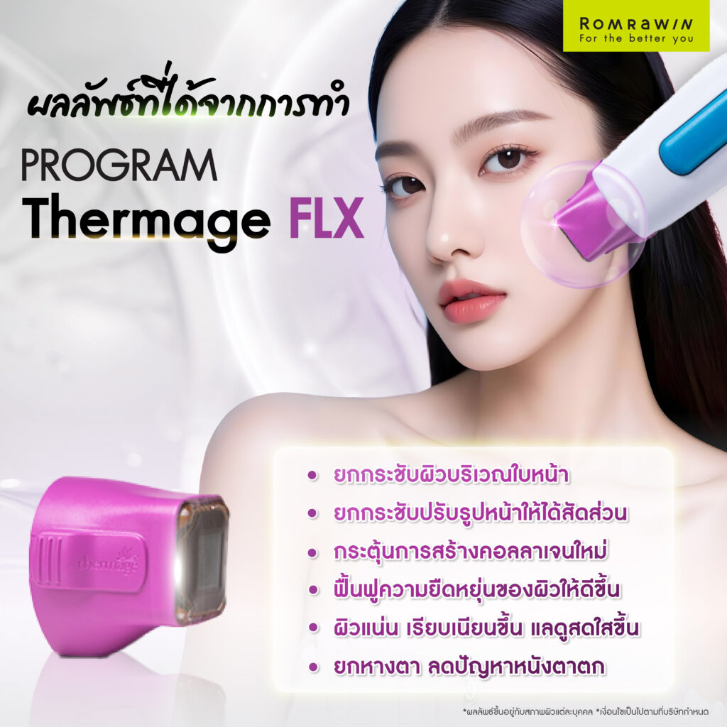 ผลลัพธ์ที่ได้จากการทำ Thermage FLX