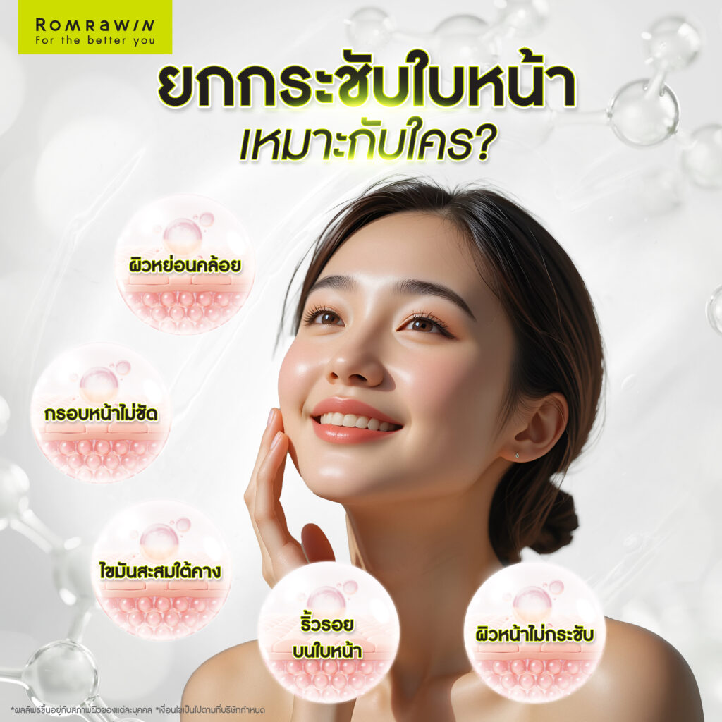 ยกกระชับใบหน้าแบบไม่ต้องฉีด เหมาะกับใครบ้าง?