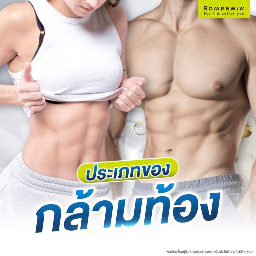 ประเภทของกล้ามท้อง