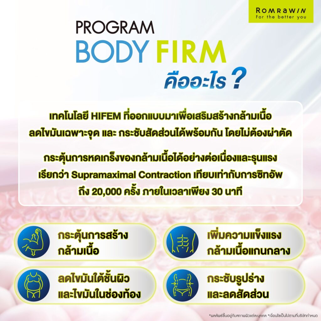 Body Firm คืออะไร?