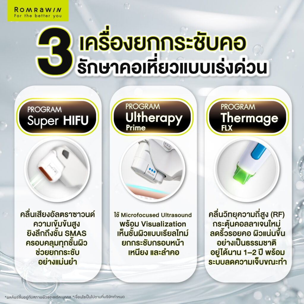 คอเหี่ยว คอย่น ริ้วรอยลำคอ ยกกระชับคอด้วยวิธีไหนดี 5 3 เครื่องยกกระชับคอ รักษาคอเหี่ยว คอย่น ริ้วรอยลำคอแบบเร่งด่วน