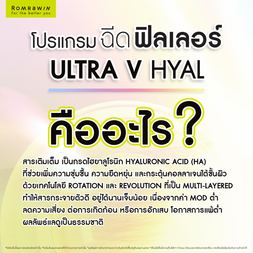 Ultra V Hyal Filler คืออะไร
