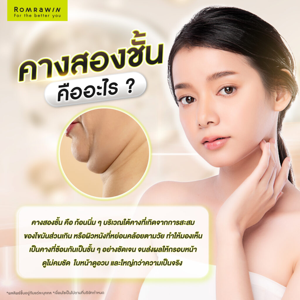 คางสองชั้นคืออะไร? เกิดจากสาเหตุอะไร? มีวิธีลดคางสองชั้นอย่างไร? 2 คางสองชั้นคืออะไร?