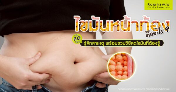 ไขมันหน้าท้อง