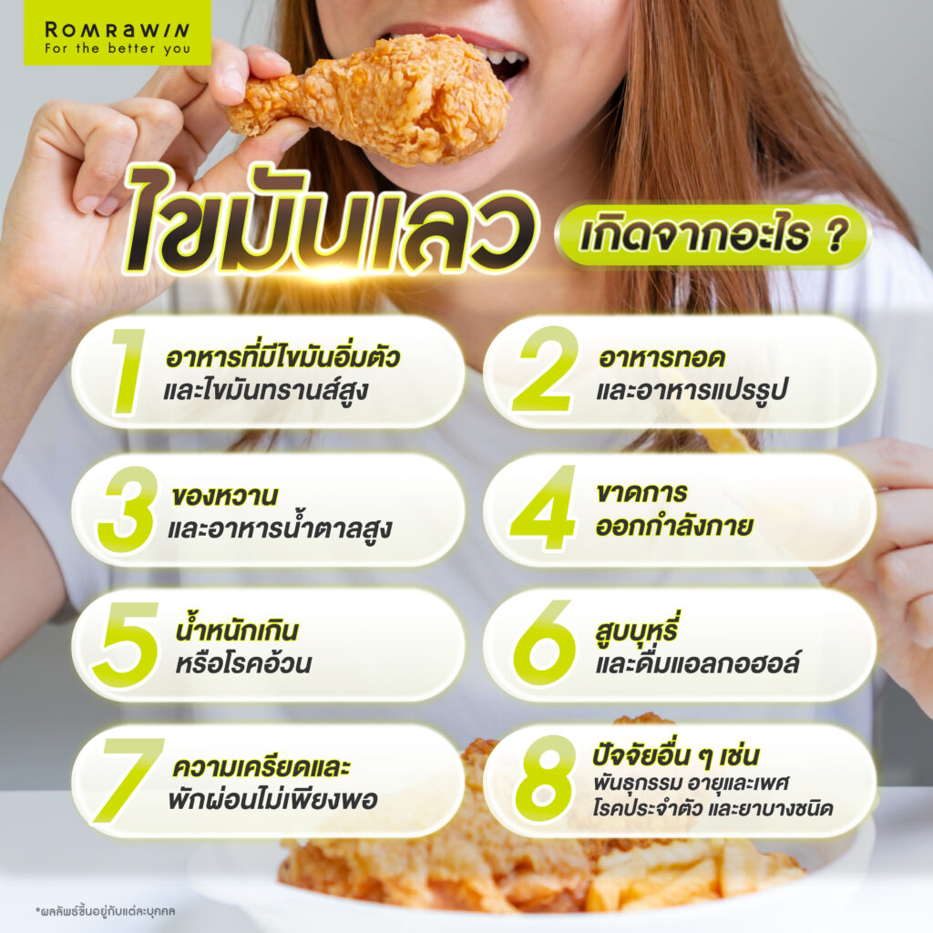 ไขมันเลว เกิดจากอะไร