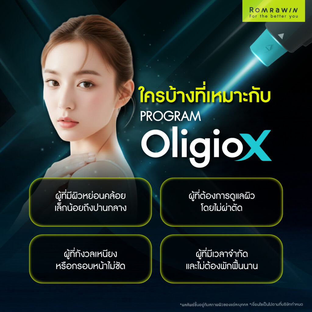 ใครบ้างที่เหมาะกับการยกกระชับ OligioX
