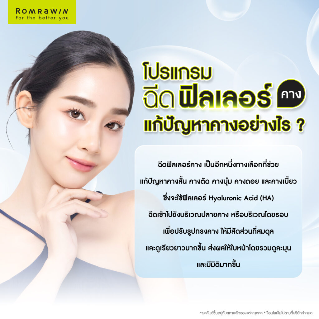 ฉีดคาง แก้ปัญหาคางได้อย่างไร?