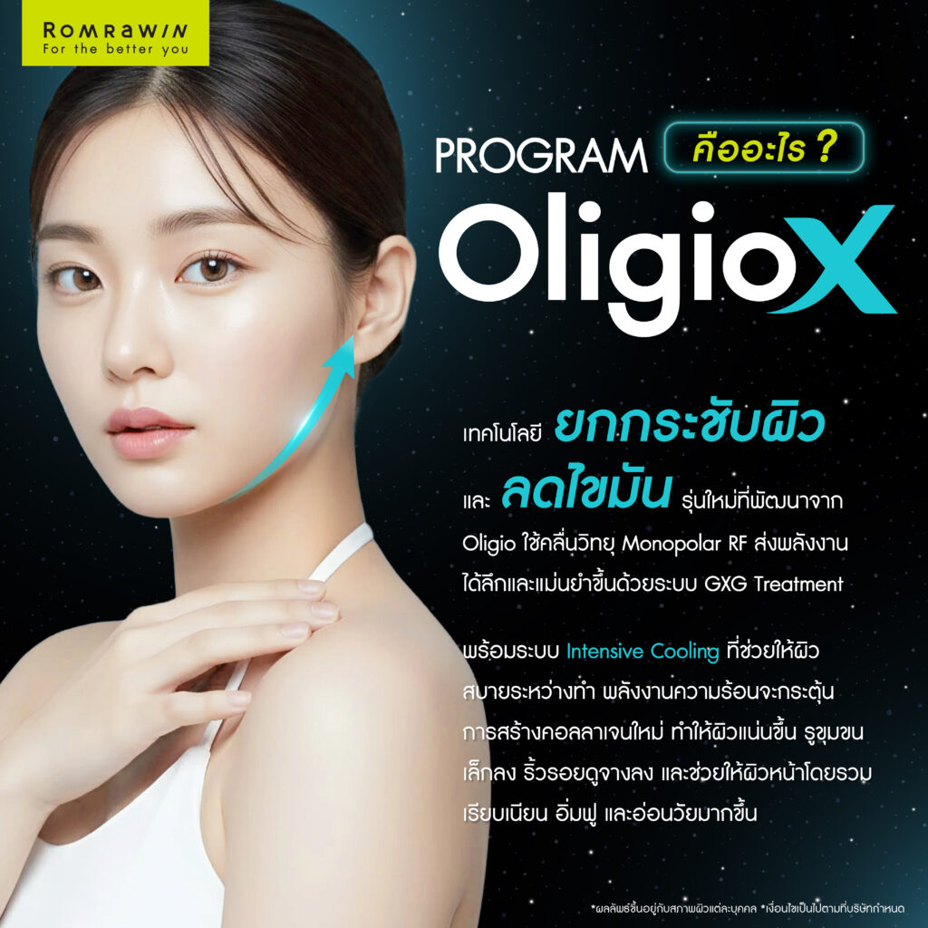 ทำความรู้จัก OligioX คืออะไร เทคโนโลยียกกระชับผิวที่พัฒนาจาก Oligio สู่ผลลัพธ์ที่ลงลึกกว่า 2 OligioX คืออะไร
