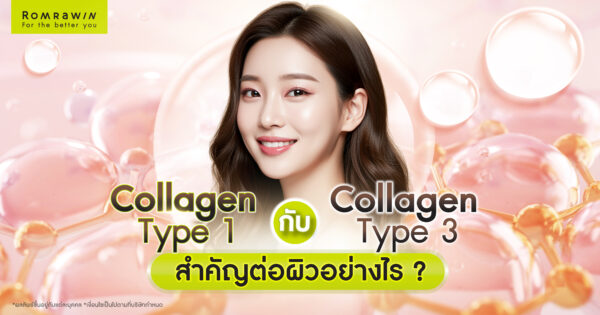 Collagen Type 1 กับ Collagen Type 3 สำคัญต่อผิวอย่างไร