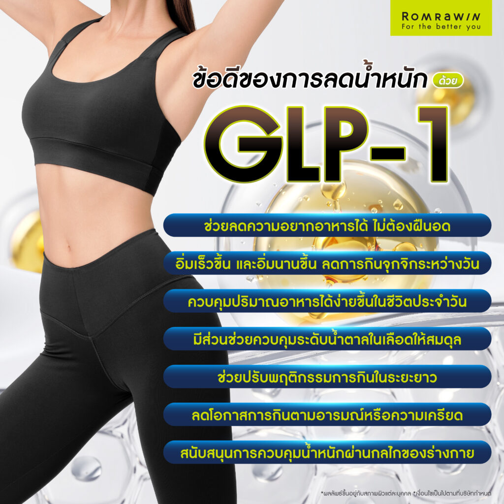ข้อดีของการลดน้ำหนักด้วย GLP-1