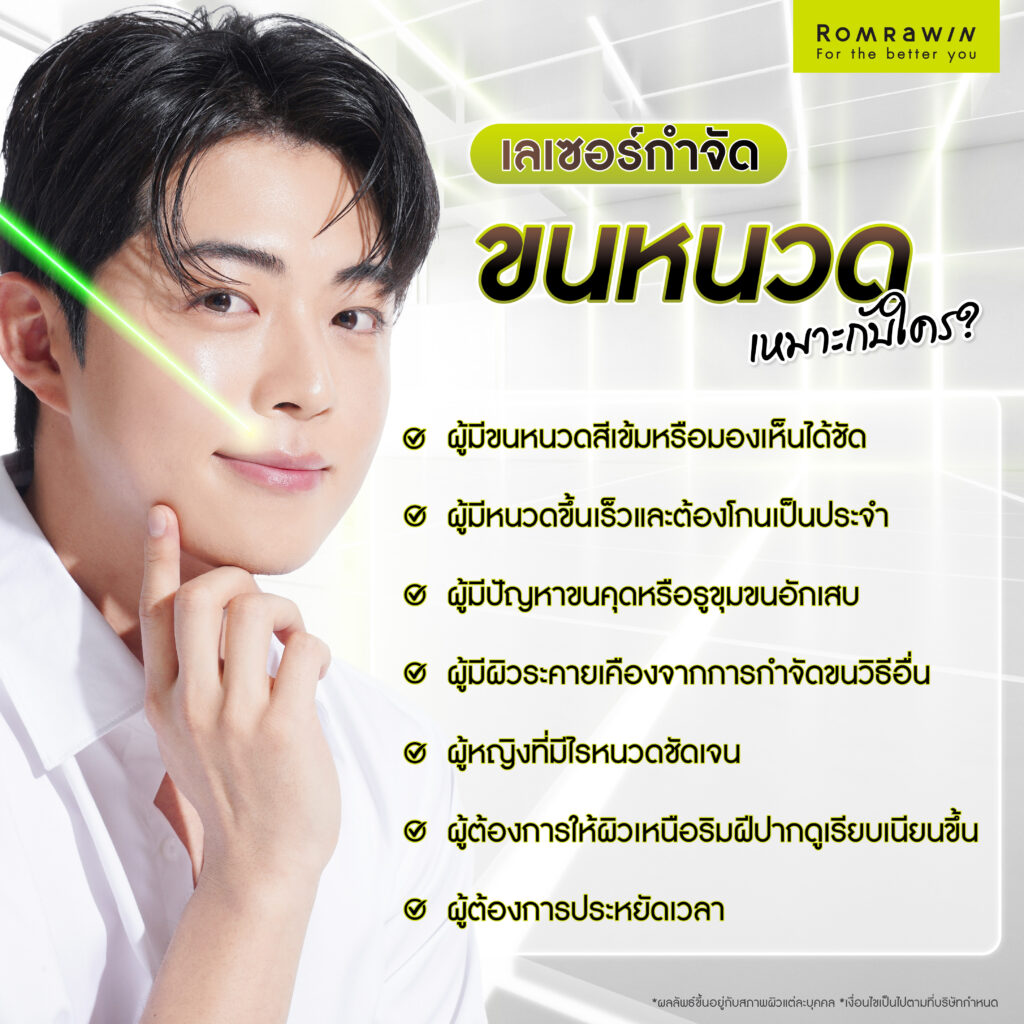 กำจัดขนหนวดวิธีไหนดี? เทียบชัด ๆ โกนกับเลเซอร์หนวด ต่างกันอย่างไร เลือกแบบไหนดีกว่า 3 เลเซอร์กำจัดขนหนวดเหมาะกับใคร?