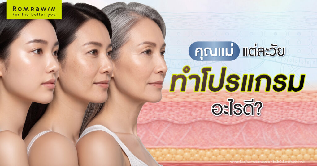 คุณแม่แต่ละวัย..ทำโปรแกรมอะไรดี 1 คุณแม่แต่ละวัย..ทำโปรแกรมอะไรดี