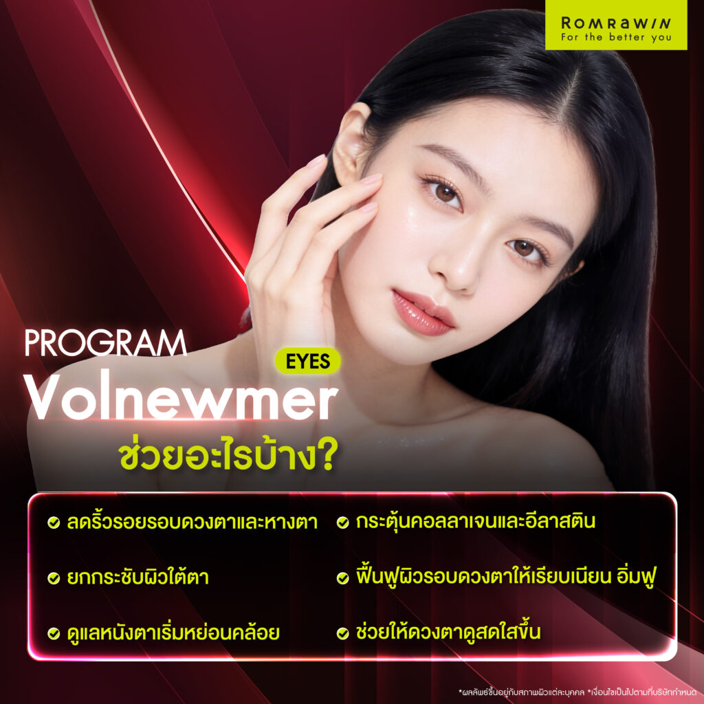 Volnewmer Eyes รอบดวงตา ทางเลือกดูแลหนังตาตก ริ้วรอย และผิวรอบดวงตา 2 Volnewmer Eyes รอบดวงตาคืออะไร