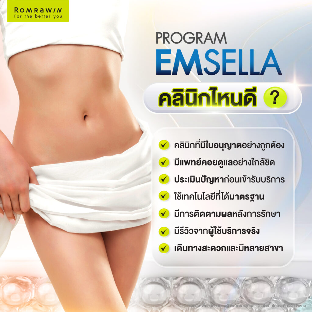 Emsella คลินิกไหนดี? พร้อมแนะนำวิธีเลือกคลินิกทำ Emsella 2 Emsella คลินิกไหนดี?