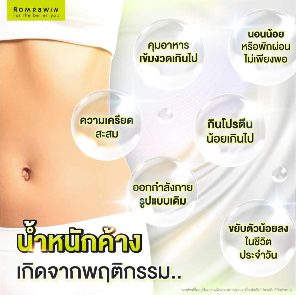 น้ำหนักค้าง ควรแก้เองหรือปรึกษาแพทย์ดี?