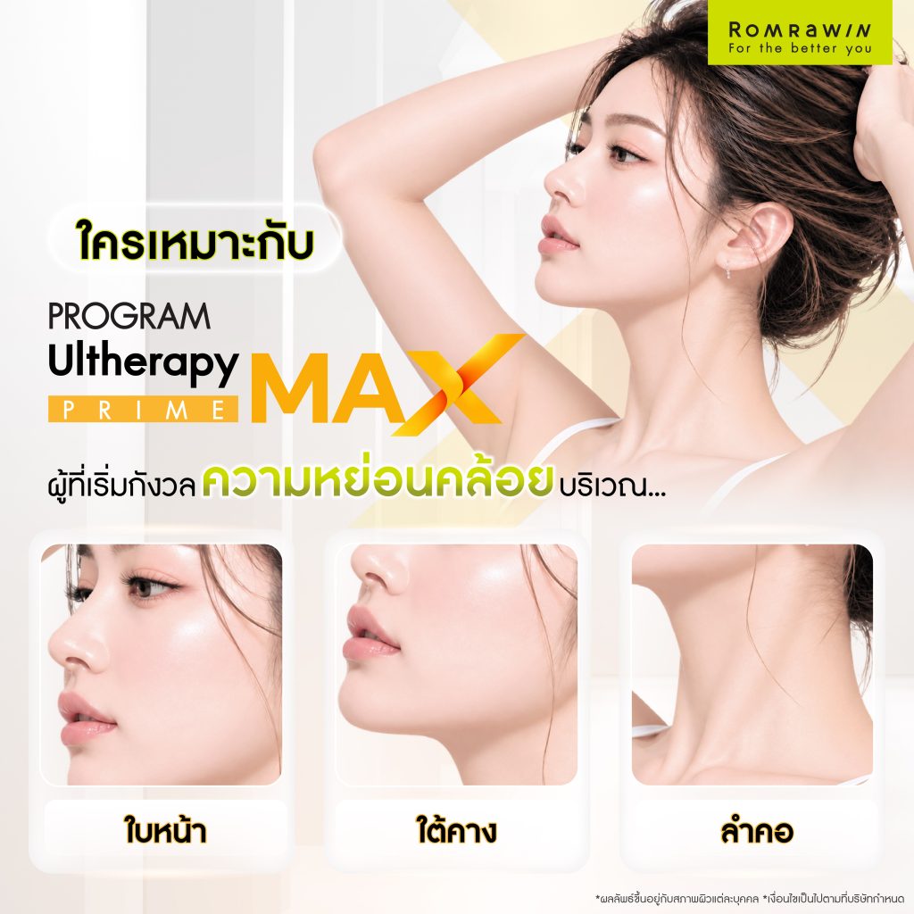 ใครอาจเหมาะกับ Ultherapy PRIME MAX?