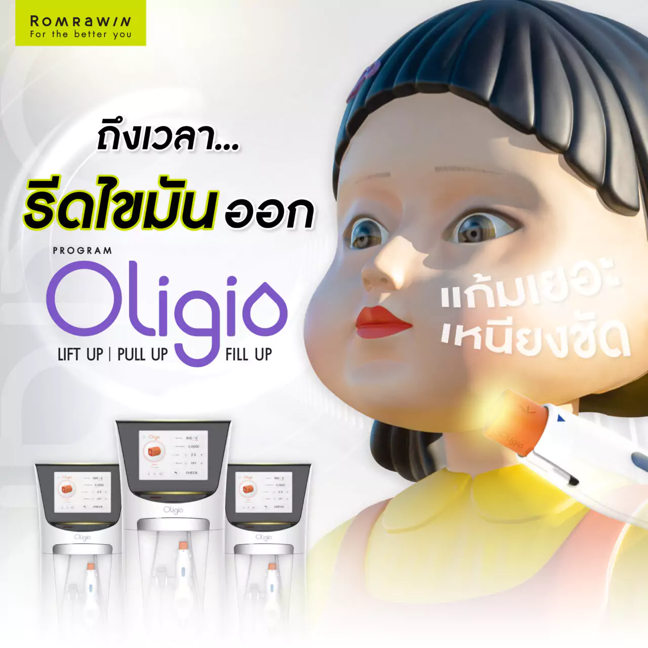น้องโกโกวาแก้มเยอะ เหนียงชัด อยากลดแก้ม ลดเหนียงทำอย่างไรดี 2 โกโกวา