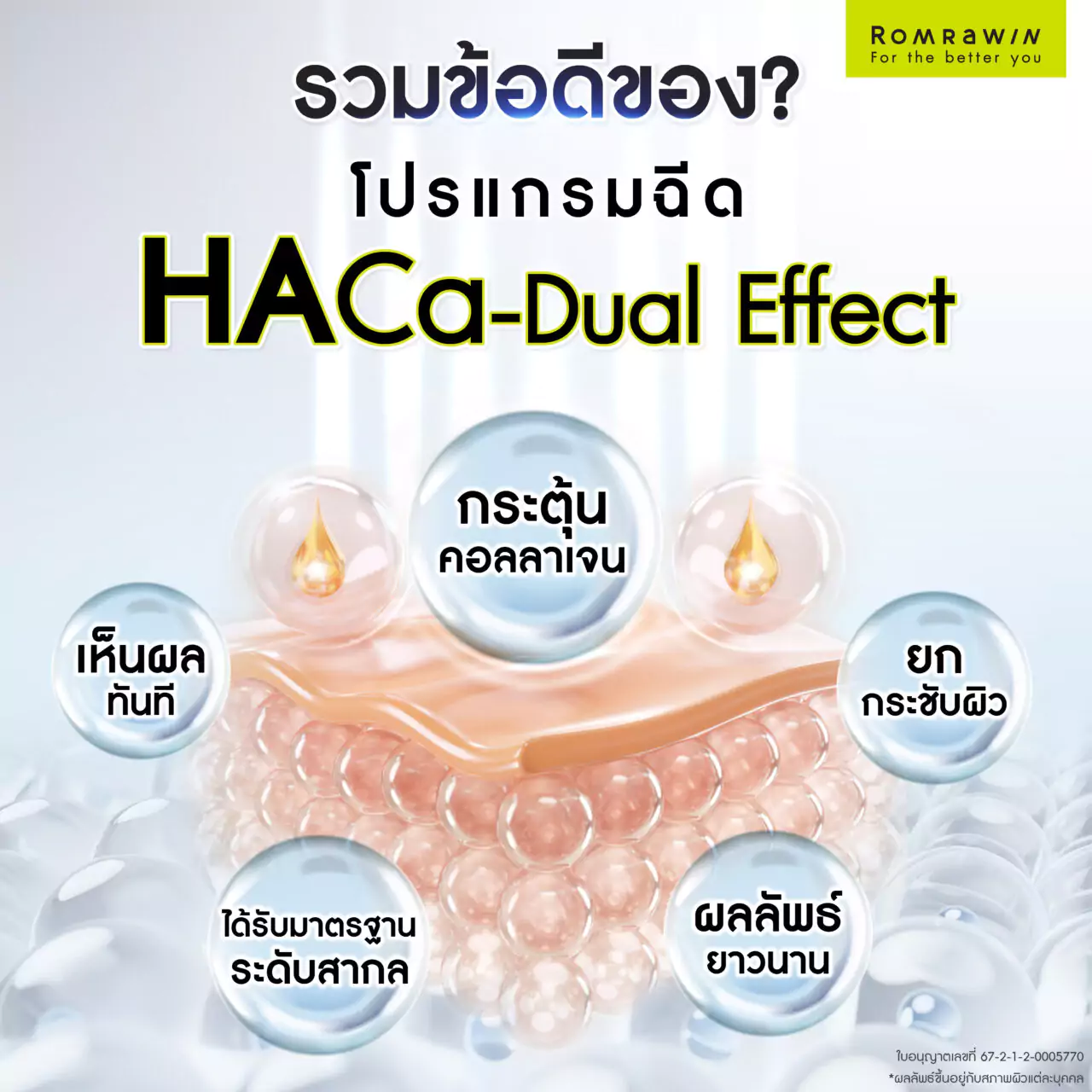 ข้อดีของโปรแกรมฉีด HArmonyCa 