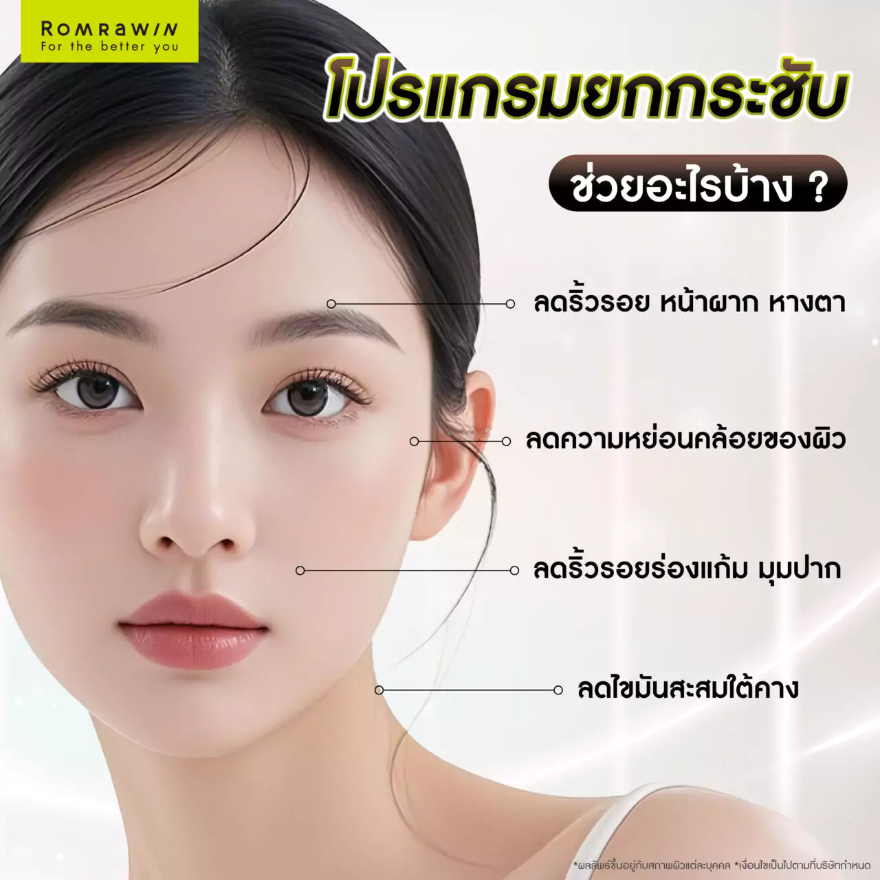 เทคโนโลยียกกระชับไหนเหมาะกับหน้าหย่อนคล้อยมากที่สุด? 5 การทำเทคโนโลยียกกระชับ แก้หน้าหย่อนคล้อย ช่วยอะไรบ้าง?