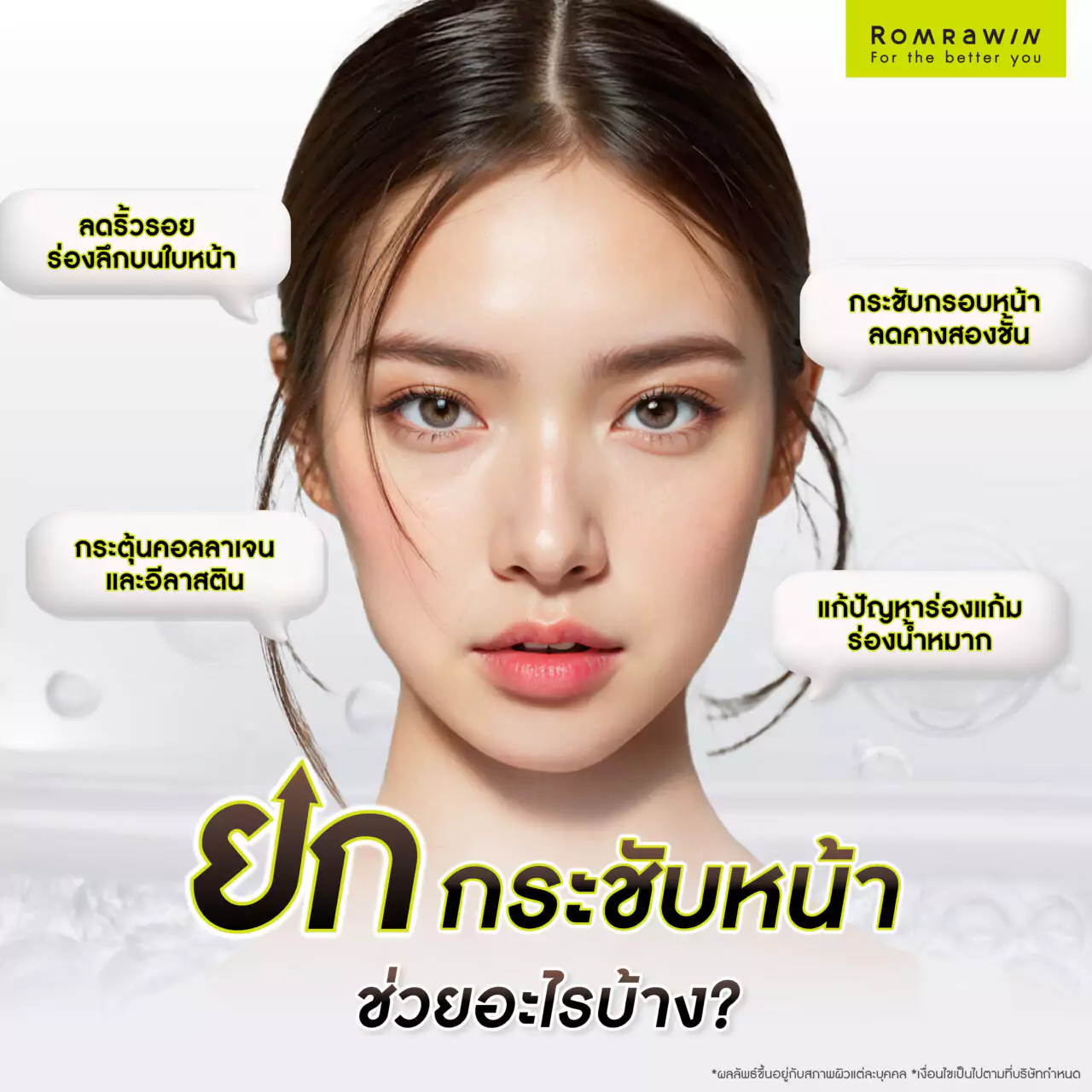 ยกกระชับหน้าด้วยเทคโนโลยีทางการแพทย์ ช่วยอะไรบ้าง?