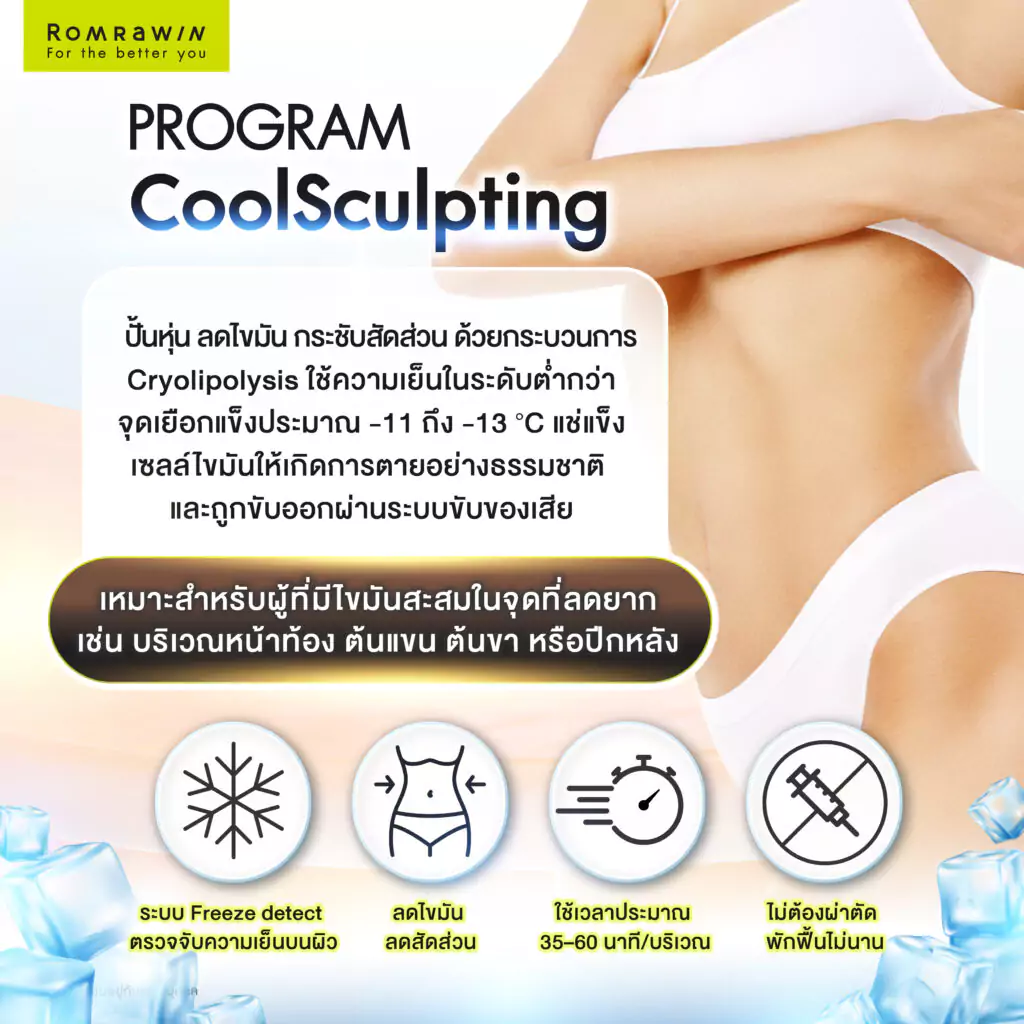 ปั้นหุ่นด้วย CoolSculpting คืออะไร