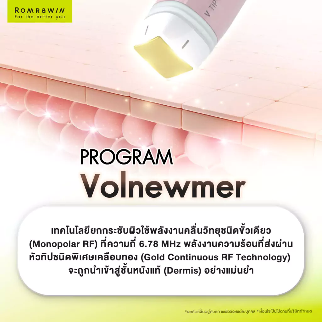 Volnewmer ยกกระชับผิว พร้อมฟื้นฟูผิวจากภายใน