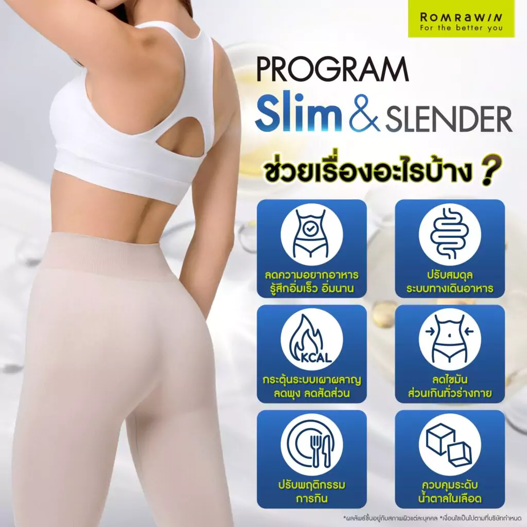 Slim & Slender ช่วยเรื่องอะไรบ้าง?