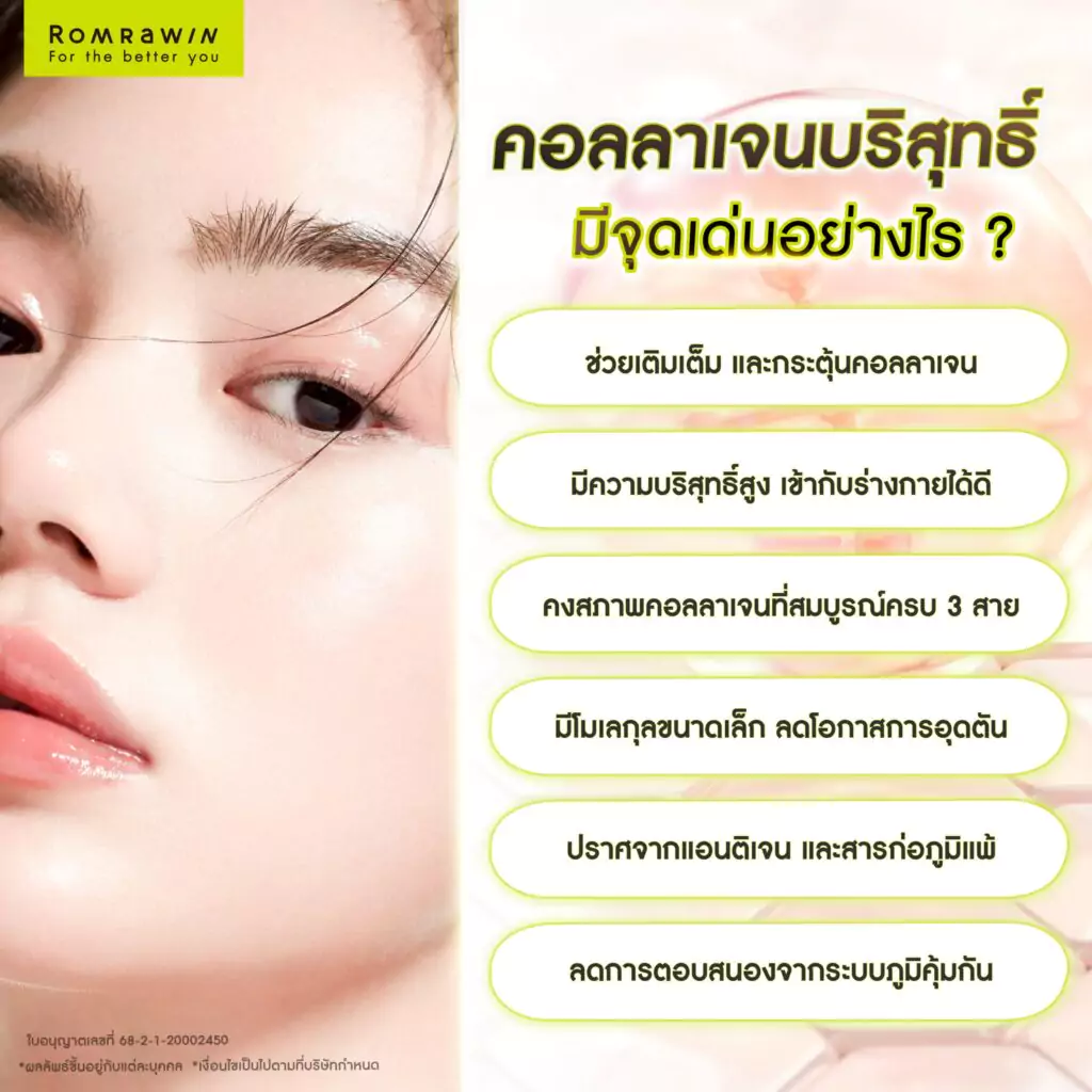 คอลลาเจนบริสุทธิ์ Atelocollagen มีจุดเด่นอย่างไร?